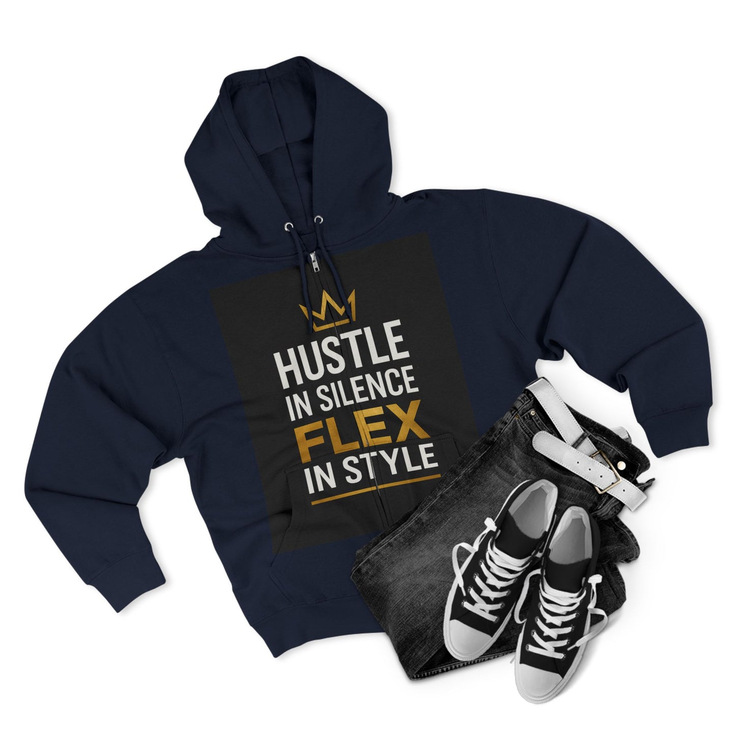 DAM BRAND® Hustle Mode Crown Hoodie