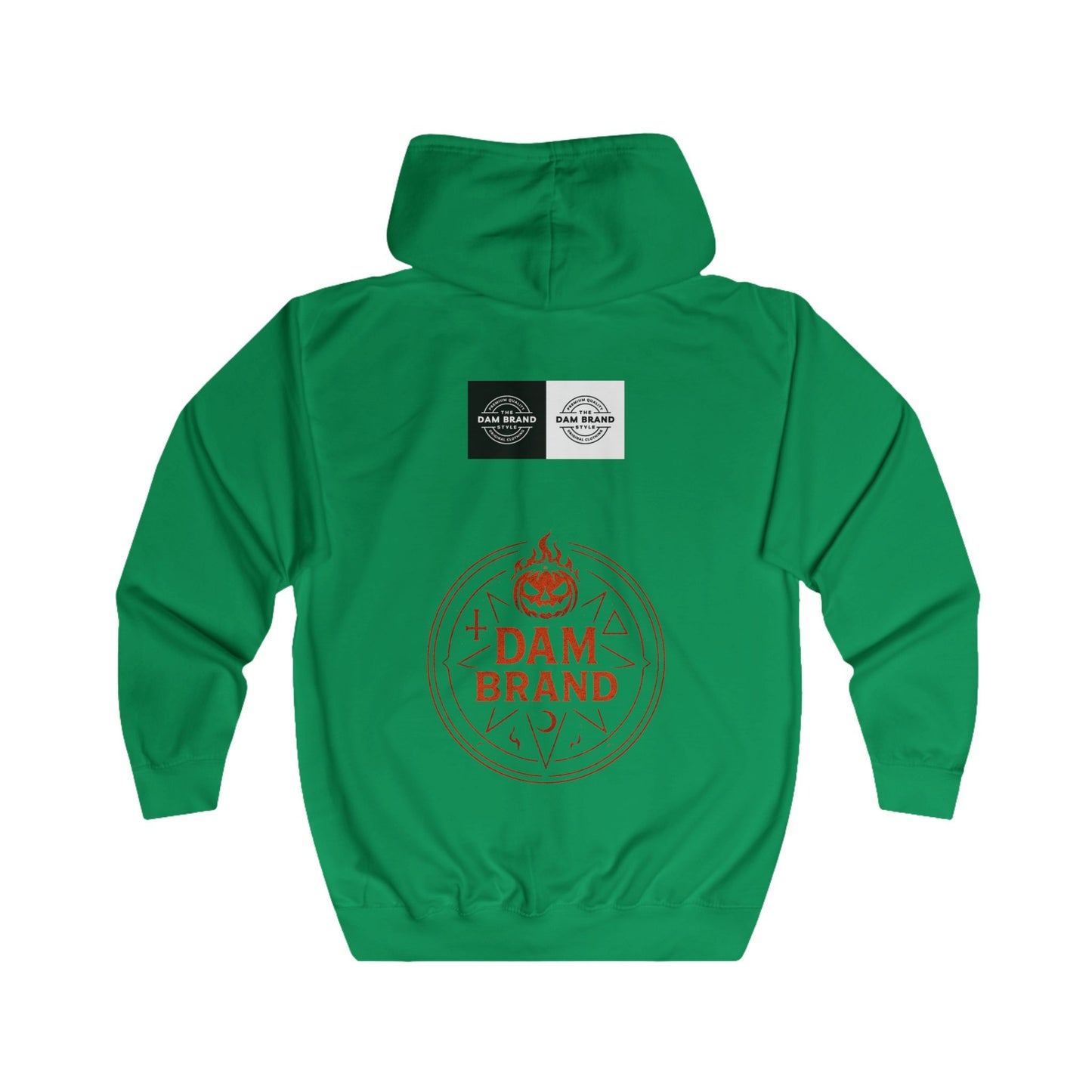 DAM BRAND® Gothic Graphic Halloween Hoodie