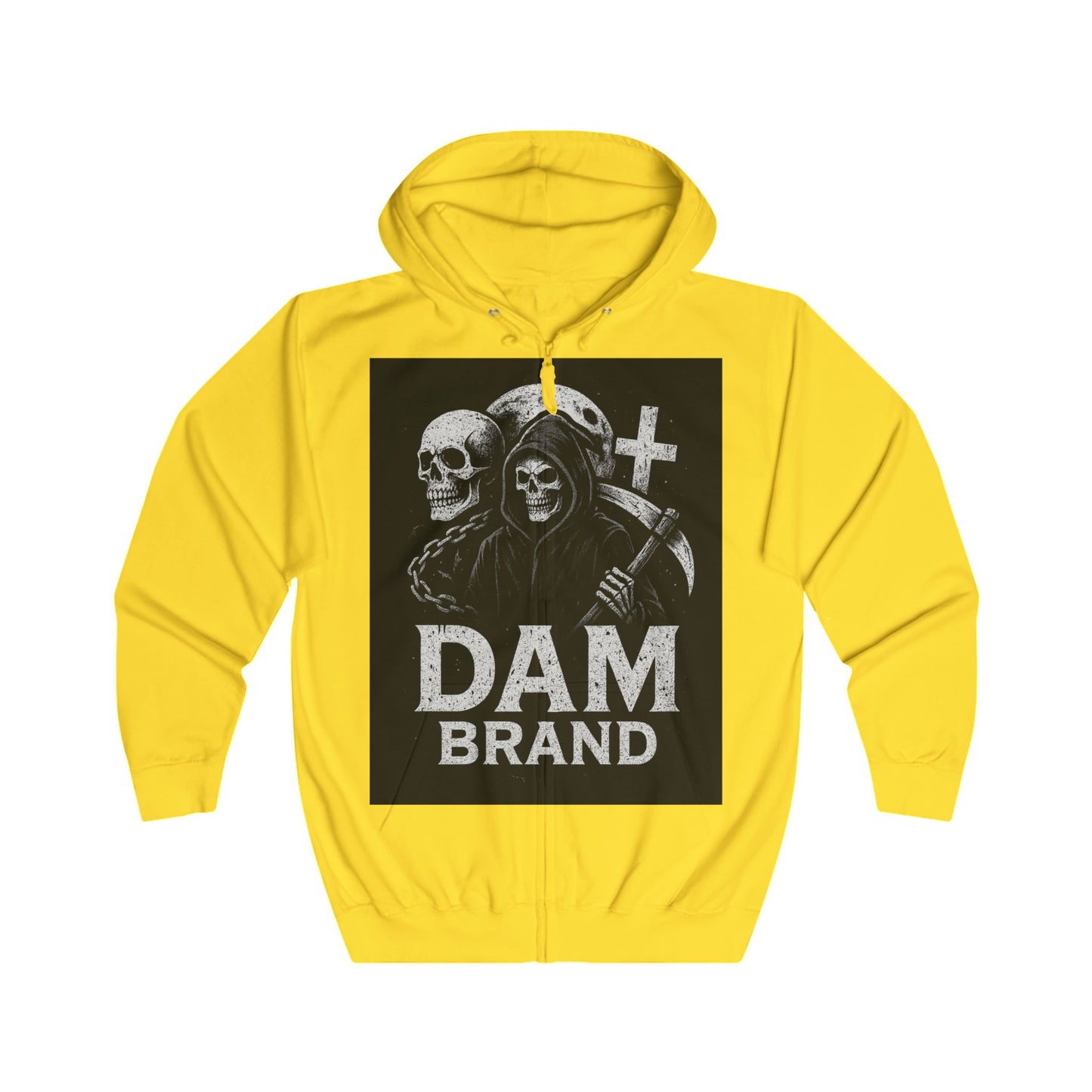 DAM BRAND® Gothic Graphic Halloween Hoodie