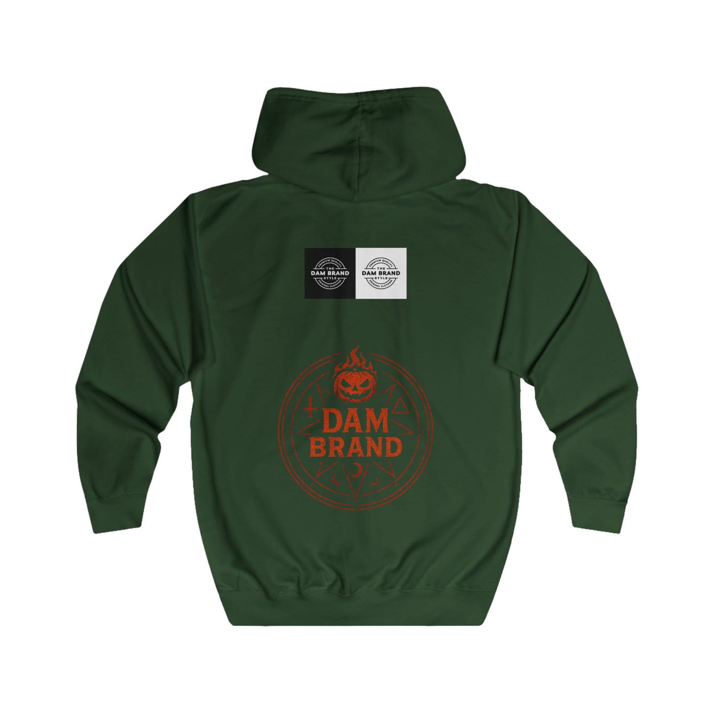 DAM BRAND® Gothic Graphic Halloween Hoodie