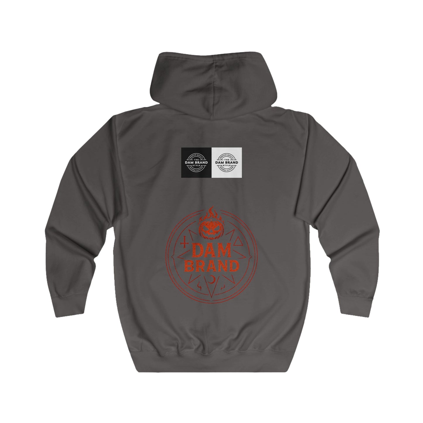DAM BRAND® Gothic Graphic Halloween Hoodie