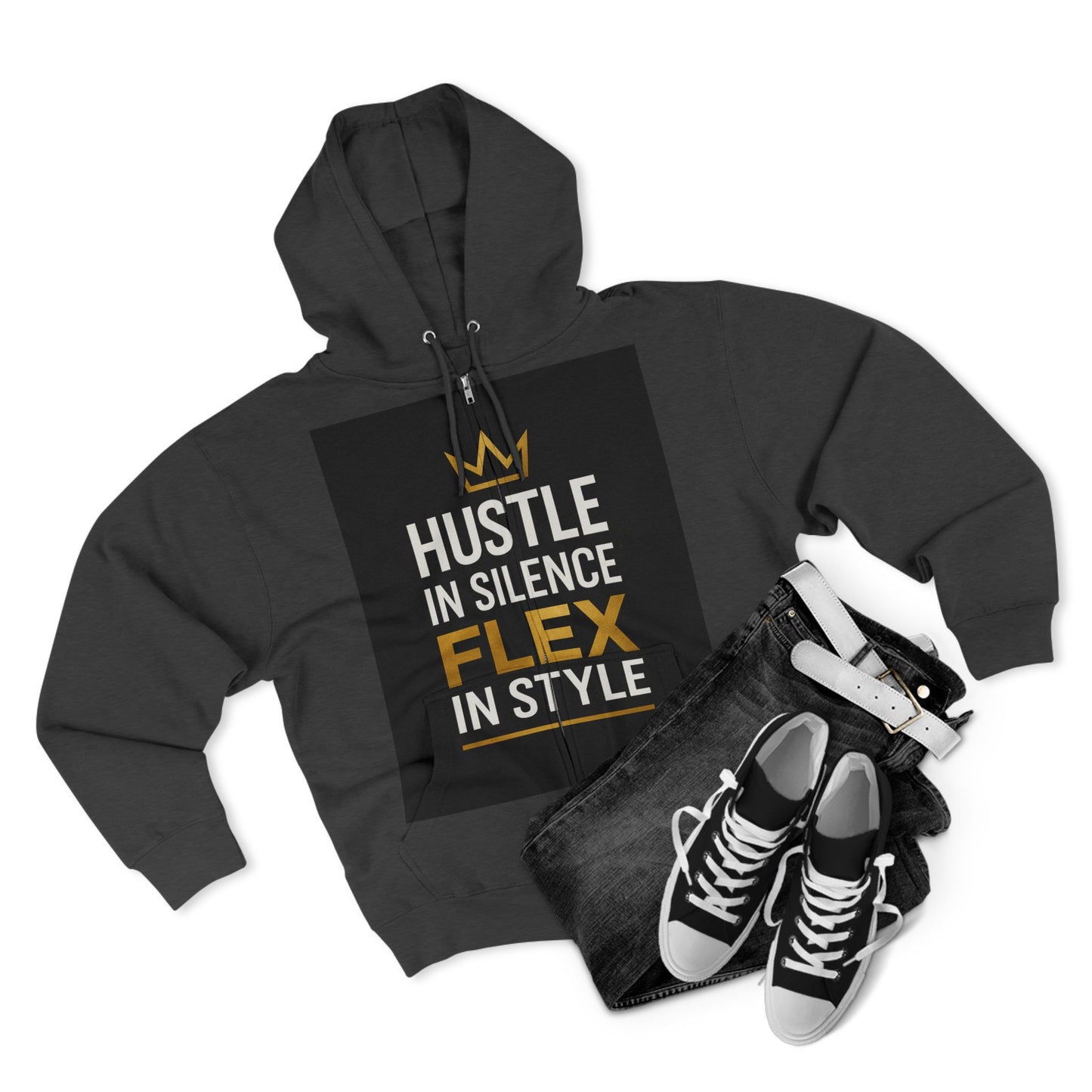 DAM BRAND® Hustle Mode Crown Hoodie