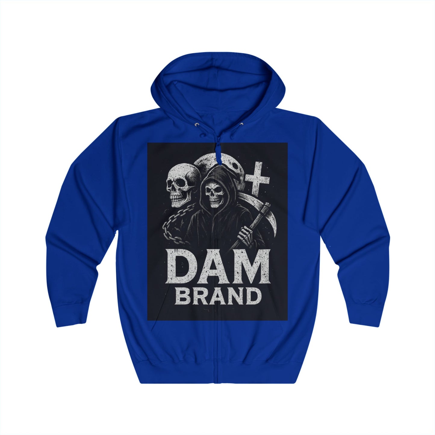 DAM BRAND® Gothic Graphic Halloween Hoodie