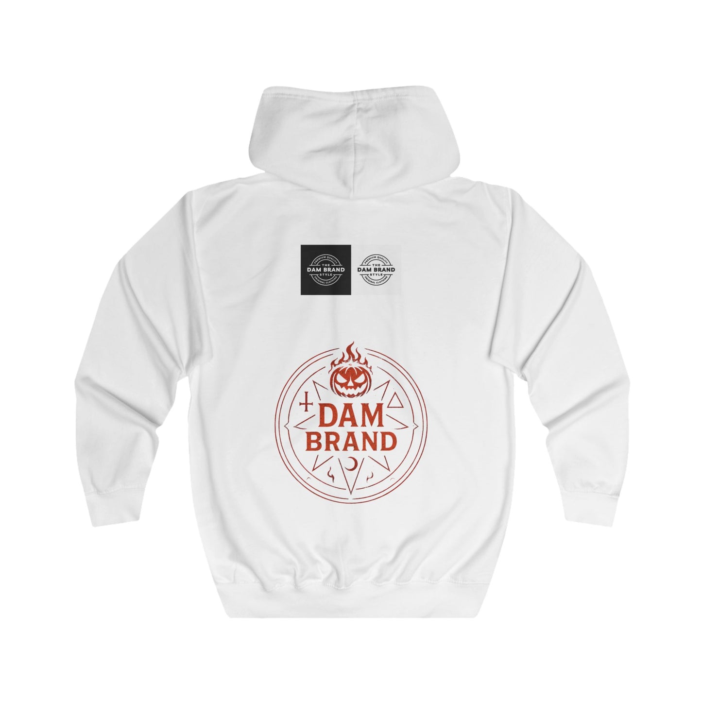 DAM BRAND® Gothic Graphic Halloween Hoodie