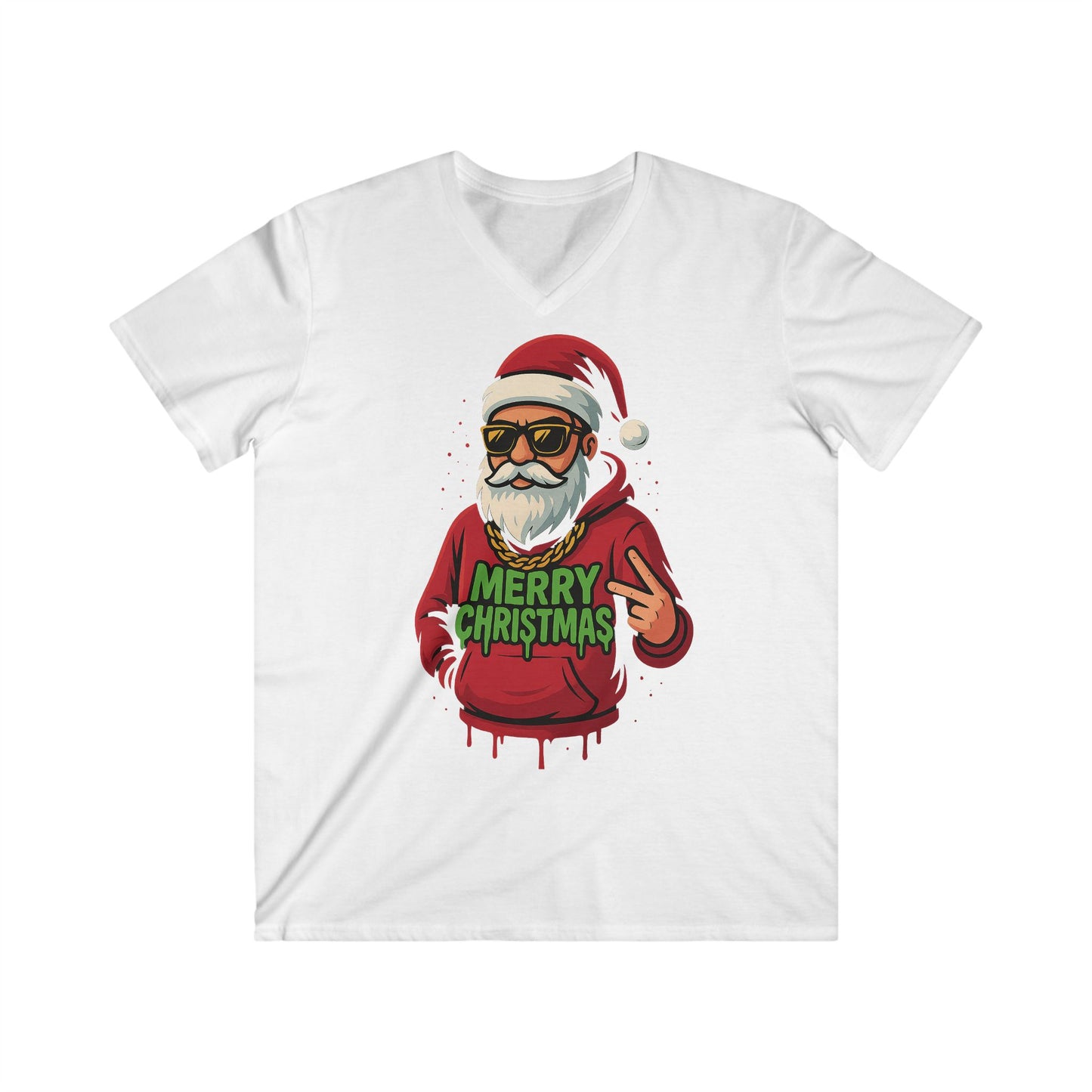 DAM BRAND® Unisex Christmas Drip Tee