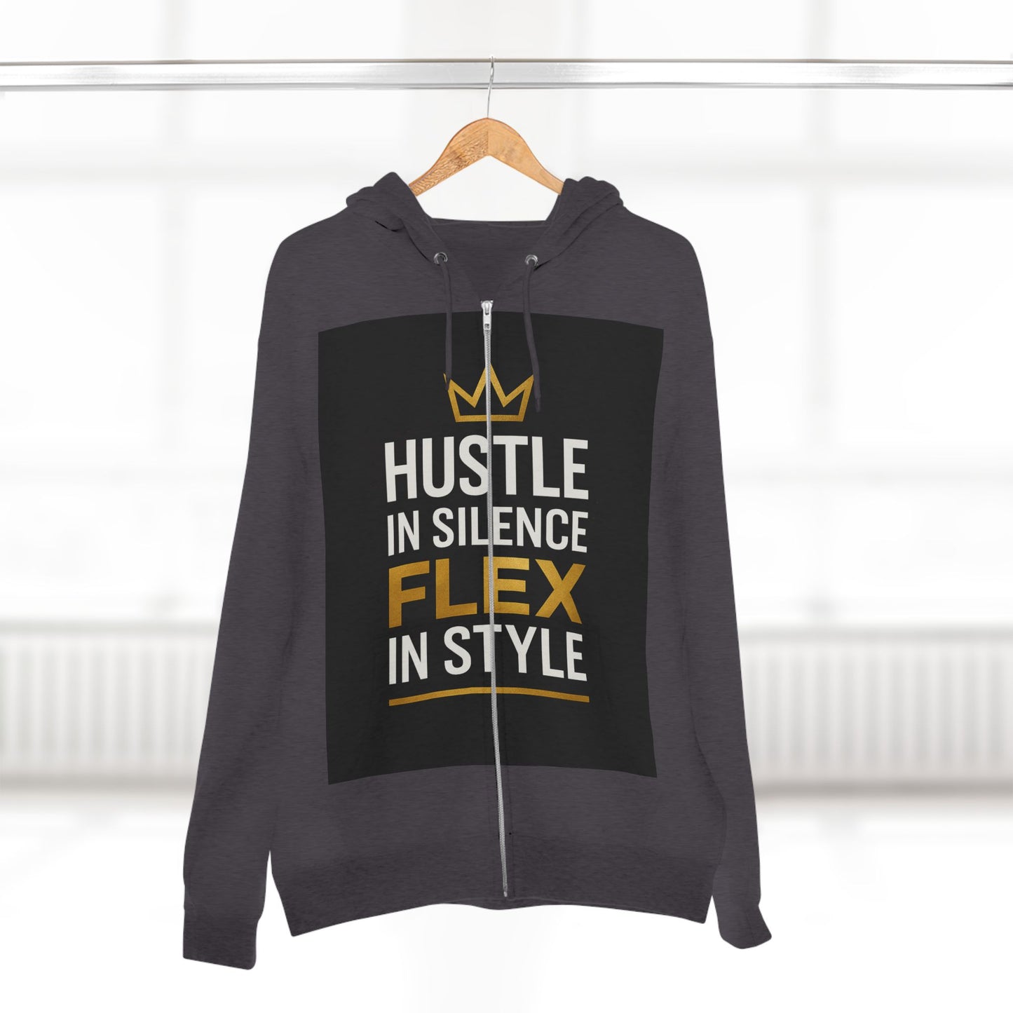 DAM BRAND®  Hustle Mode Crown Hoodie