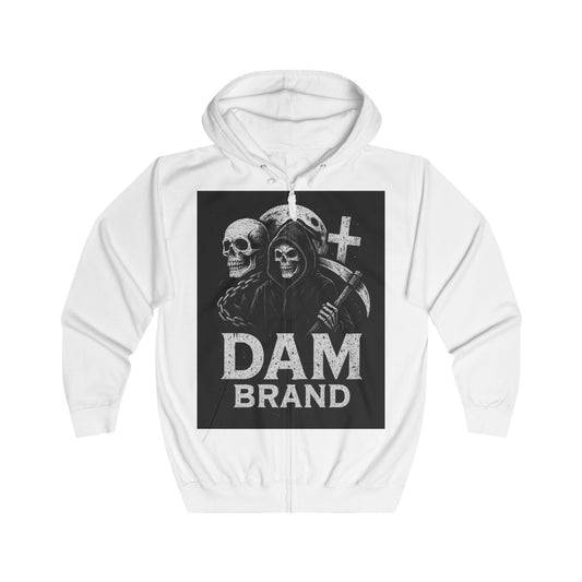 DAM BRAND®  Gothic Graphic Halloween Hoodie