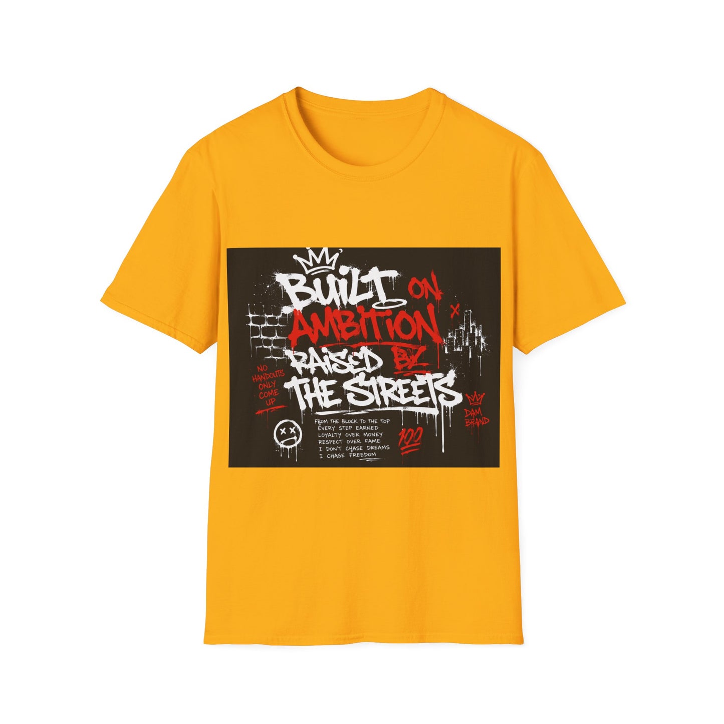 Built On Ambition™ Street Graffiti Tee
