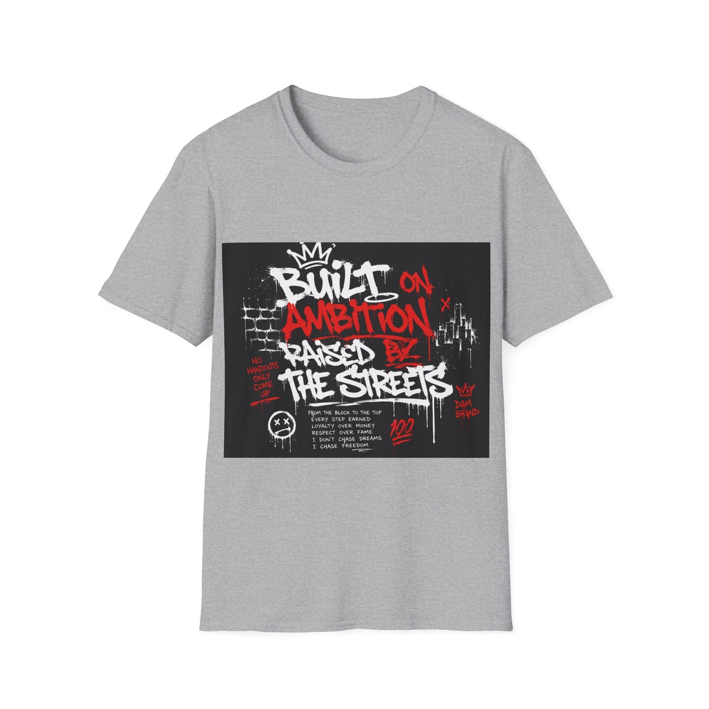 Built On Ambition™ Street Graffiti Tee