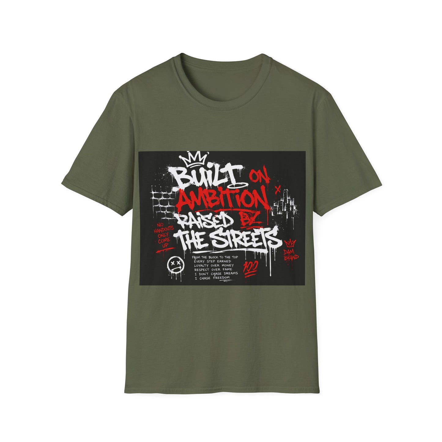 Built On Ambition™ Street Graffiti Tee
