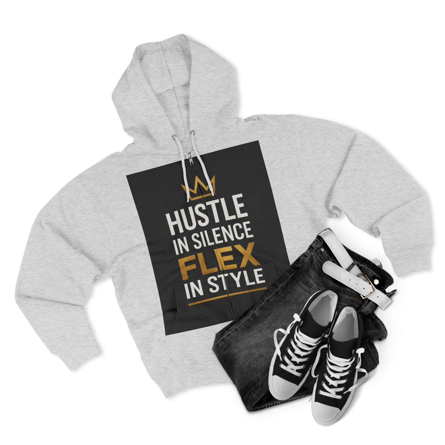 DAM BRAND®  Hustle Mode Crown Hoodie