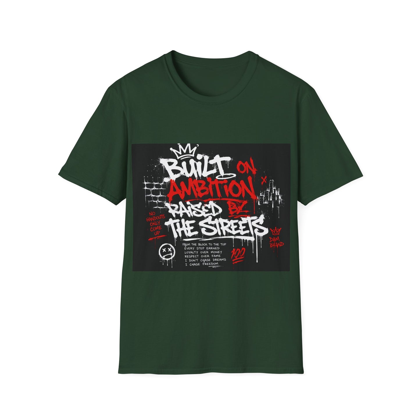 Built On Ambition™ Street Graffiti Tee