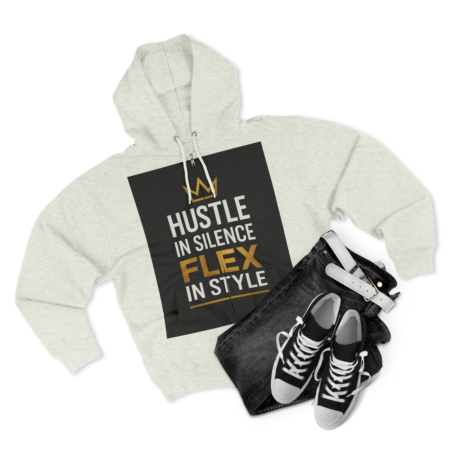DAM BRAND®  Hustle Mode Crown Hoodie