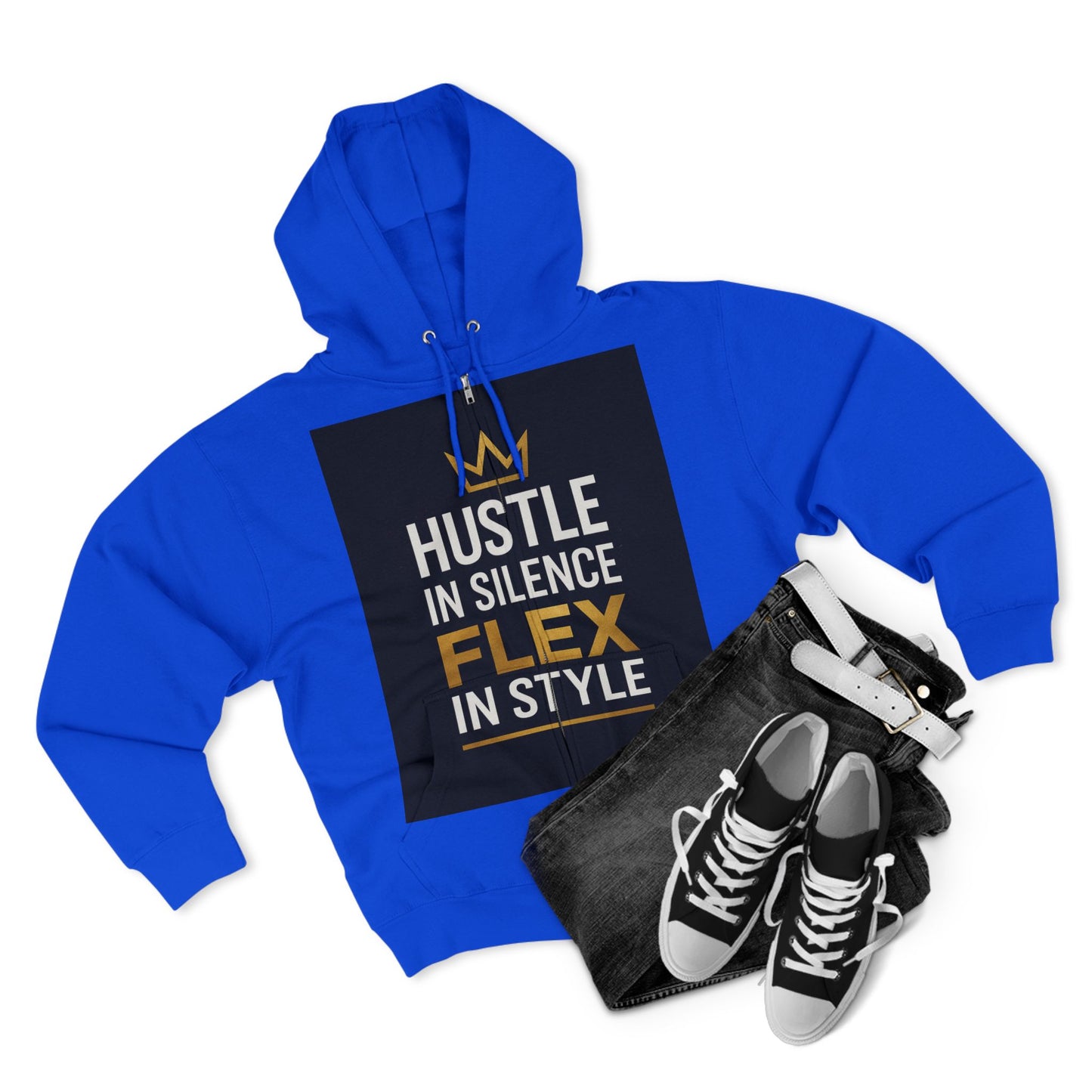 DAM BRAND®  Hustle Mode Crown Hoodie