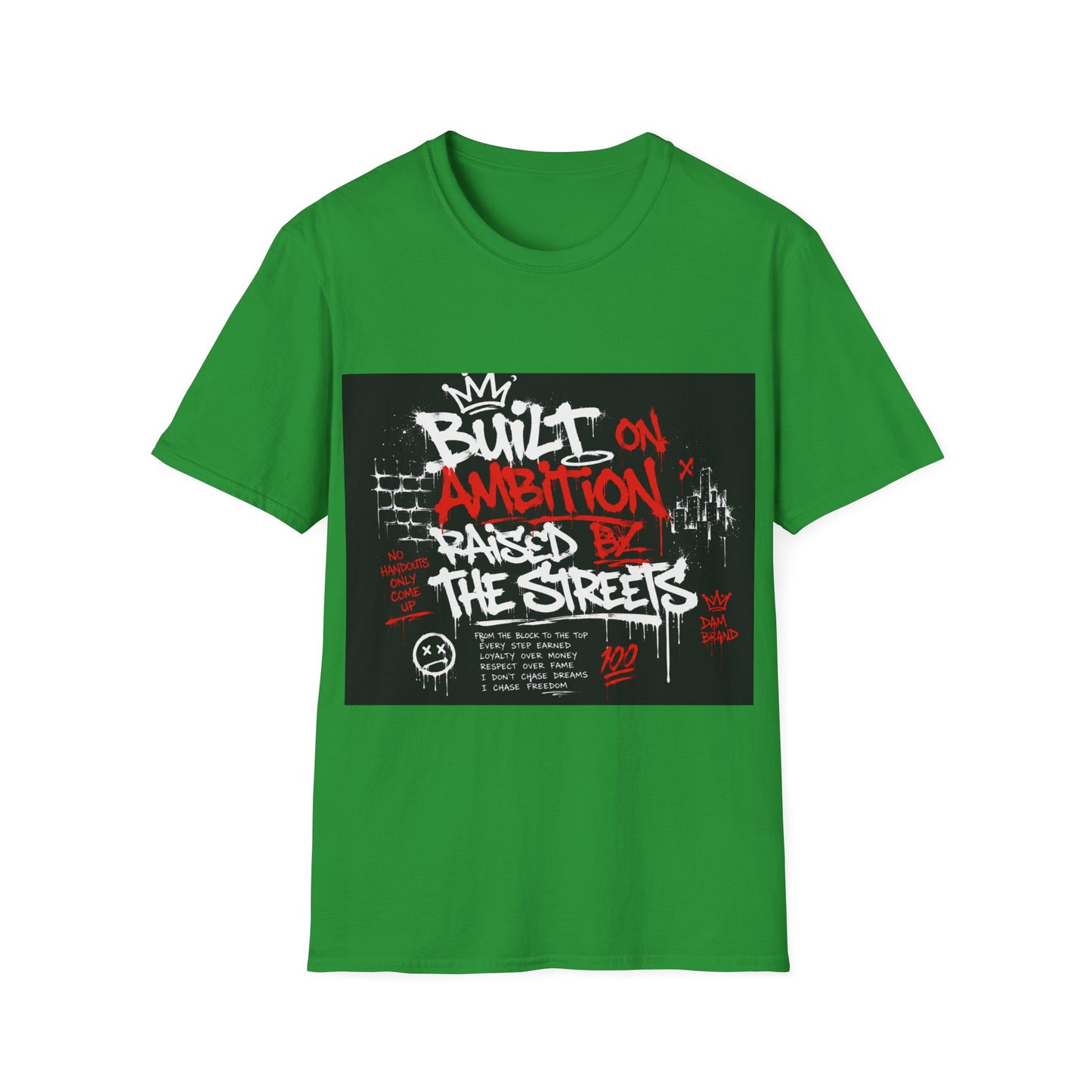 Built On Ambition™ Street Graffiti Tee
